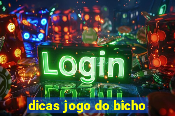 dicas jogo do bicho